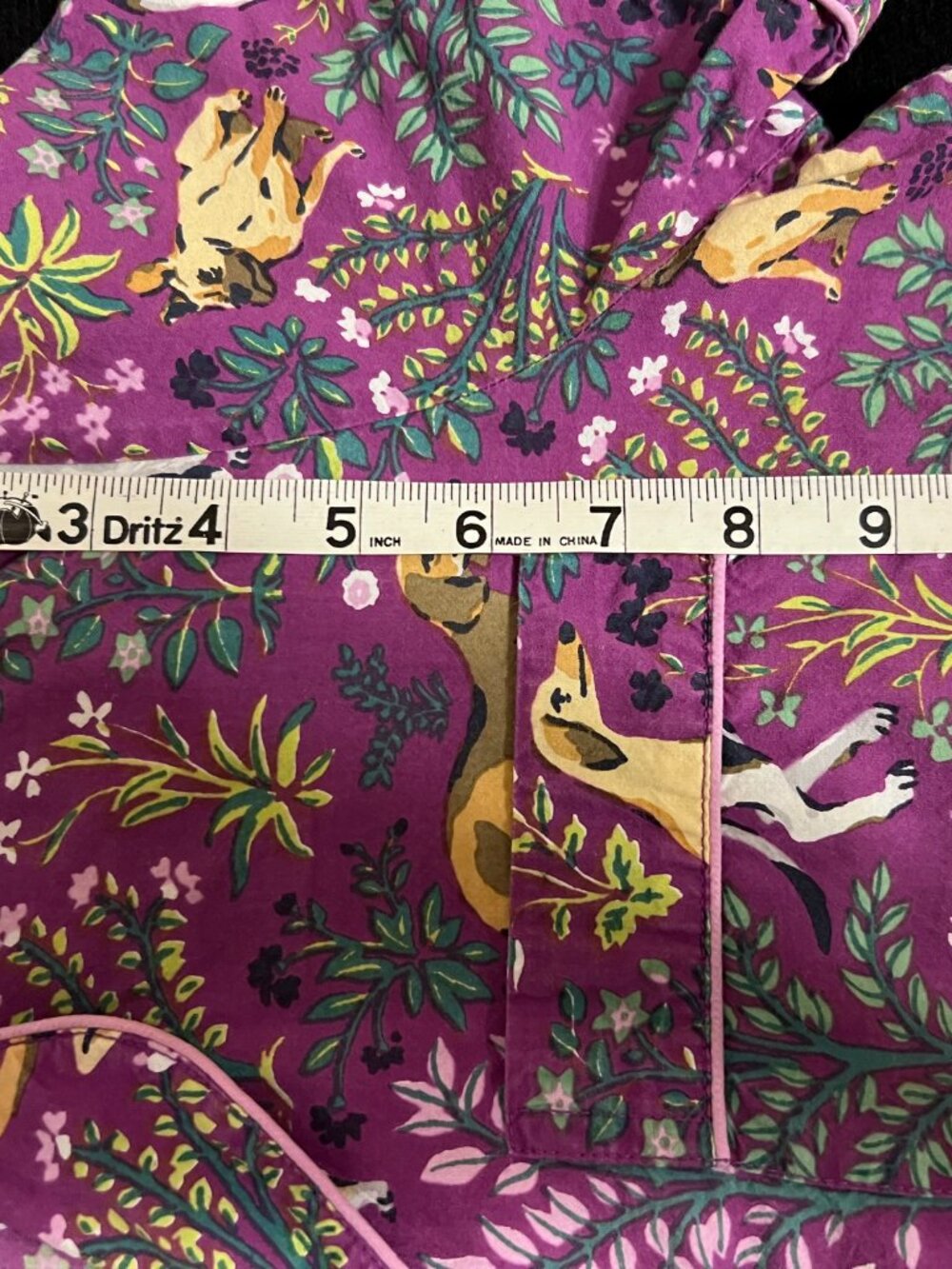 Printfresh Purple Must Love Dogs short set - XS - Picture 4 of 12